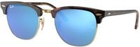 Ray - Ban Unisex Ray - Ban RB3016 CLUBMASTER 114517 Sonnenbrillen Acetat Schildkr&ouml;te