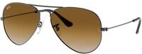 Ray - Ban Unisex Ray - Ban RB3025 AVIATOR 004/51 Sonnenbrillen Metall Grau Pilot