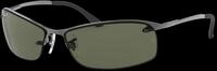 Ray - Ban Herren Ray - Ban RB3183 RB3183 004/9A Sonnenbrillen Metall Grau G15