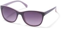 Polaroid Damen Polaroid P8339 C6T/JR Sonnenbrillen Plastik Rot Rund Polarisiert