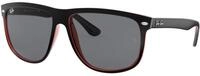 Ray - Ban Herren Ray - Ban RB4147 BOYFRIEND 617187 Sonnenbrillen Nylon Schwarz Grau