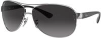 Ray - Ban Herren Ray - Ban RB3386 RB3386 003/8G Sonnenbrillen Metall Silber Grau