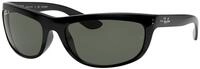 Ray - Ban Herren Ray - Ban RB4089 BALORAMA 601/58 Sonnenbrillen Injiziert Schwarz G15