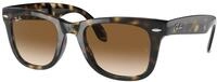 Ray - Ban Herren Ray - Ban RB4105 FOLDING WAYFARER 710/51 Sonnenbrillen Injiziert