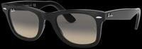 Ray - Ban Unisex Ray - Ban RB2140 WAYFARER 901/32 Sonnenbrillen Acetat Schwarz Grau