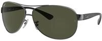 Ray - Ban Herren Ray - Ban RB3386 RB3386 004/9A Sonnenbrillen Metall Grau G15 Pilot