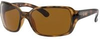 Ray - Ban Damen Ray - Ban RB4068 RB4068 642/57 Sonnenbrillen Injiziert Schildkr&ouml;te 