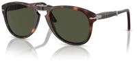 Persol Herren Persol PO0714 FOLDING 24/31 Sonnenbrillen Acetat Schildkr&ouml;te Gr&uuml;n