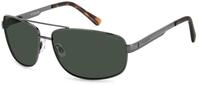 Polaroid Herren Polaroid P4314 KIH/RC Sonnenbrillen Metall Schwarz Pilot Polarisiert