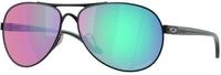 Oakley Damen Oakley OO4079 FEEDBACK 407953 Sonnenbrillen Metall Schwarz Violett...