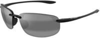 Maui Jim Unisex Maui Jim MJ0407S 001 Sonnenbrillen Injiziert Schwarz Grau Quadratisch