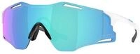 Oakley Unisex Oakley OO9512D CYBR ZERO 951202 Sonnenbrillen O_matter Wei&szlig; Blau