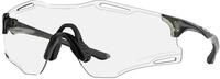 Oakley Unisex Oakley OO9512D CYBR ZERO 951206 Sonnenbrillen O_matter Schwarz Grau