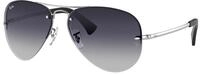 Ray - Ban Herren Ray - Ban RB3449 RB3449 003/8G Sonnenbrillen Metall Silber Grau