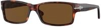 Persol Herren Persol PO2803S 24/57 Sonnenbrillen Acetat Schildkr&ouml;te Quadratisch