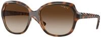 VOGUE EYEWEAR Damen VOGUE EYEWEAR VO2871S 150813 Sonnenbrillen Injiziert Braun Braun