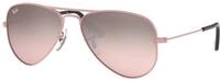 Ray - Ban Kind Ray - Ban RJ9506S JUNIOR AVIATOR 211/7E Sonnenbrillen Metall Rosa Rosa