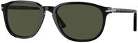 Persol Herren Persol PO3019S 95/31 Sonnenbrillen Acetat Schwarz Gr&uuml;n...