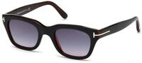 TOM FORD Herren TOM FORD FT0237 SNOWDON 05B Sonnenbrillen Acetat Schwarz Grau