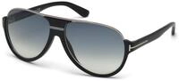 TOM FORD Herren TOM FORD FT0334 DIMITRY 02W Sonnenbrillen Acetat Schwarz Blau Pilot