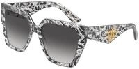 Dolce & Gabbana Damen Dolce & Gabbana DG4438 32878G Sonnenbrillen Acetat Schwarz Grau