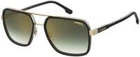 Carrera Herren Carrera CARRERA 256/S RHL/D6 Sonnenbrillen Metall Schwarz Gr&uuml;n