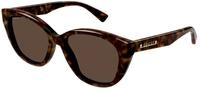 Gucci Damen Gucci GG1588S 002 Sonnenbrillen Acetat Havanna Braun Cat Eye