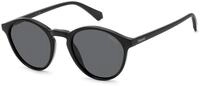 Polaroid Herren Polaroid PLD 4153/S 807/M9 Sonnenbrillen Polycarbonat Schwarz Grau