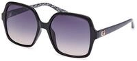 Guess Damen Guess GU7921-H 01B Sonnenbrillen Injiziert Schwarz Grau Quadratisch