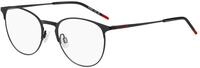 Hugo Boss Herren Hugo Boss HG 1290 OIT Optische Fassungen Stahl Schwarz/Rot Rund