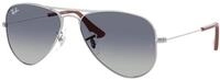 Ray - Ban Kind Ray - Ban RJ9506S JUNIOR AVIATOR 212/4L Sonnenbrillen Metall Silber 