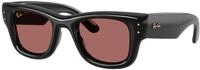 Ray - Ban Unisex Ray - Ban RB4940 WAYFARER PUFFER 601/69 Sonnenbrillen Nylon Schwarz