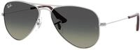 Ray - Ban Kind Ray - Ban RJ9506S JUNIOR AVIATOR 302/11 Sonnenbrillen Metall Silber