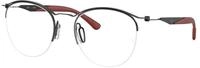 Ray - Ban Unisex Ray - Ban RX7553 3215 Optische Fassungen Metall Schwarz Transparent