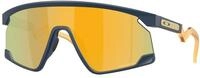 Oakley Unisex Oakley OO9280 BXTR 928020 Sonnenbrillen O_matter Blau Gold Maske Normal