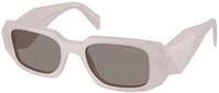 Prada Damen Prada PR 17WS 21H80Q Sonnenbrillen Acetat Violett Grau Quadratisch Normal