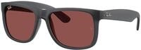 Ray - Ban Herren Ray - Ban RB4165 JUSTIN 687375 Sonnenbrillen Nylon Grau Violett