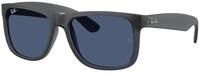 Ray - Ban Herren Ray - Ban RB4165 JUSTIN 687380 Sonnenbrillen Nylon Grau Blau
