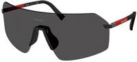 Prada Linea Rossa Herren PS B50S 1BO06F Sonnenbrillen Metall Schwarz Grau