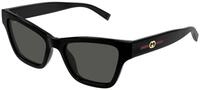 Gucci Damen Gucci GG1982S 001 Sonnenbrillen Injiziert Schwarz Grau Cat Eye
