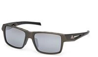 Adidas Sport Herren Adidas Sport SP0125 KLEON 97C Sonnenbrillen Injiziert Gr&uuml;n Rauch