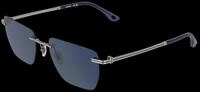 Lacoste Herren Lacoste L282S 038 Sonnenbrillen Metall Blau Quadratisch Normal