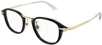 Montblanc Herren Montblanc MB0336O 001 Optische Fassungen Injiziert Schwarz