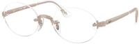 Ray - Ban Unisex Ray - Ban A$AP Rocky RX3929V 3207 Optische Fassungen Metall Rosa