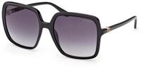 Guess Damen Guess GU00280 01B Sonnenbrillen Injiziert Schwarz Rauch Quadratisch