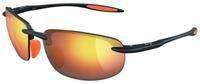 Maui Jim Unisex Maui Jim MJ0676S 005 Sonnenbrillen Bioinjiziert Blau Rot...