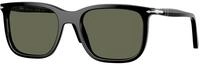 Persol Unisex Persol PO3357S RENZO 95/58 Sonnenbrillen Acetat Schwarz Gr&uuml;n