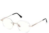 TOM FORD Herren TOM FORD FT6126-B 028 Optische Fassungen Metall Gold Geometrisch