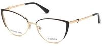 Guess Damen Guess GU2813 002 Optische Fassungen Metall Schwarz Cat Eye Normal