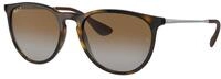 Ray - Ban Damen Ray - Ban RB4171 ERIKA 710/T5 Sonnenbrillen Injiziert Schildkr&ouml;te